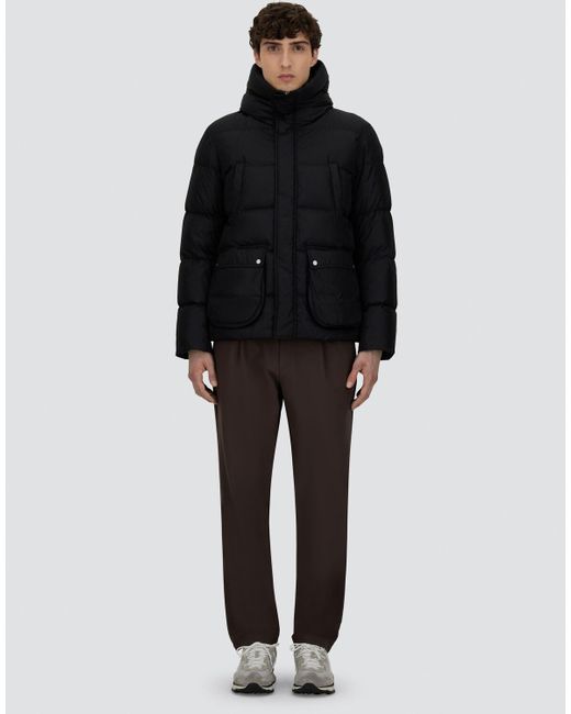 Herno Blue Bomber Jacket for men