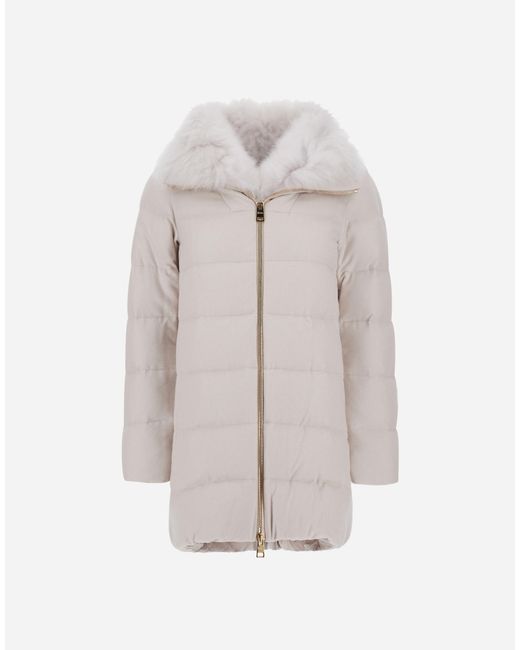 Herno Gray A-Shape Jacket