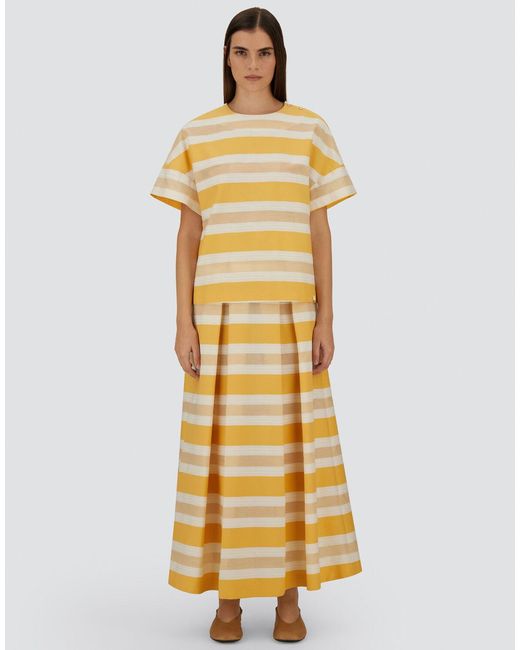 Herno Metallic Skirt