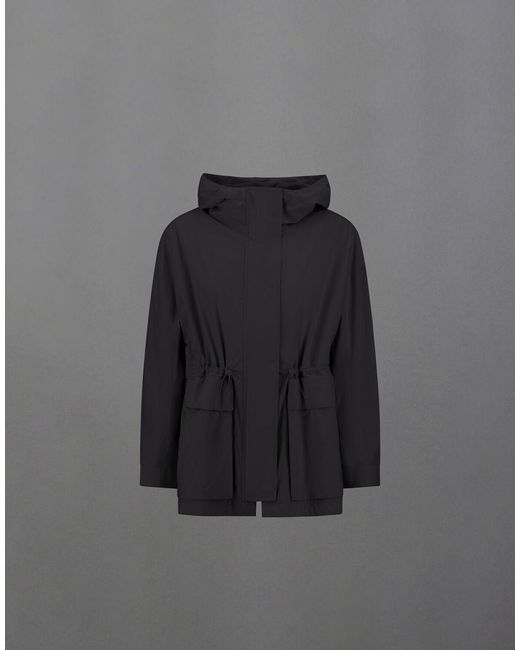 Herno Black Laminar Parka