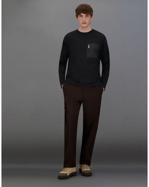 Herno Black Laminar T-Shirt