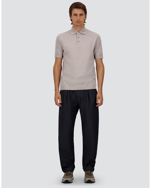 Polo di Herno in White da Uomo