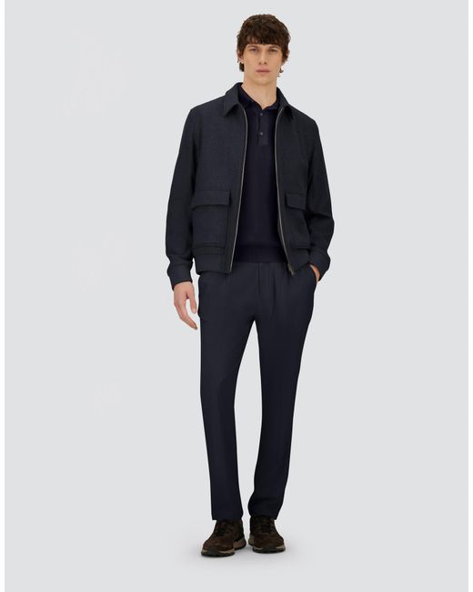 Herno Blue Resort Trousers for men