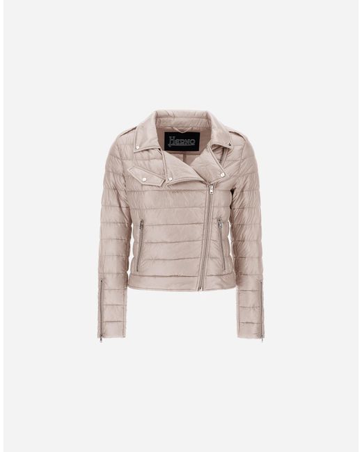 Herno White Bomber Jacket