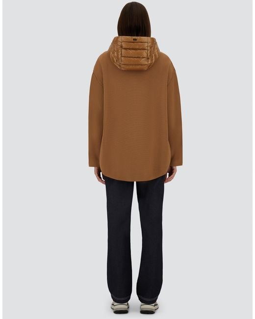 Herno Brown Hooded Jacket