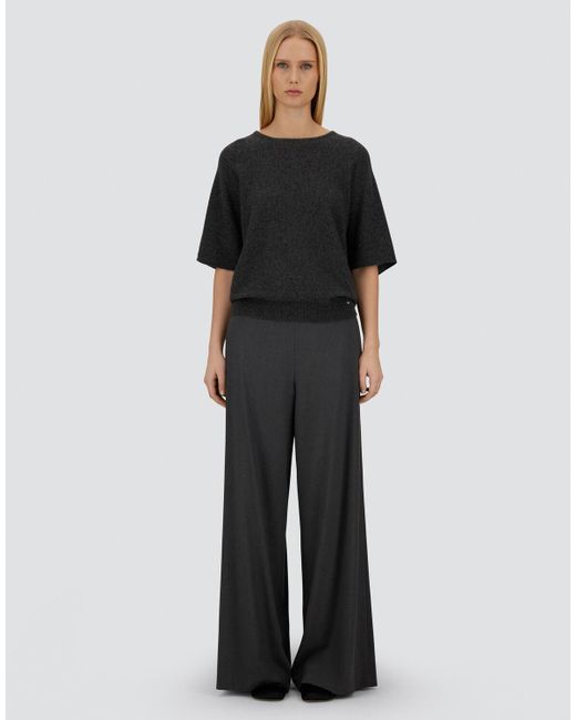 Herno Blue Resort Light Cashmere Knit T-Shirt