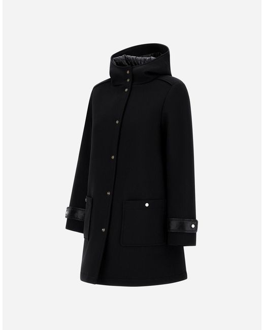Herno Black Parka