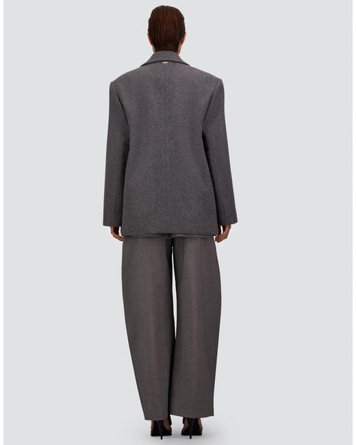 Herno Gray Loden Wool Blazer