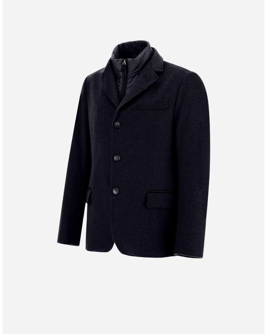 Herno Blue Blazer for men
