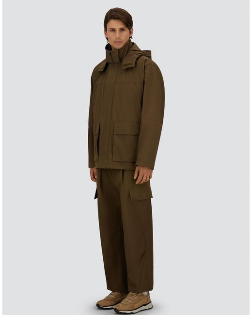 Herno Brown Parka for men