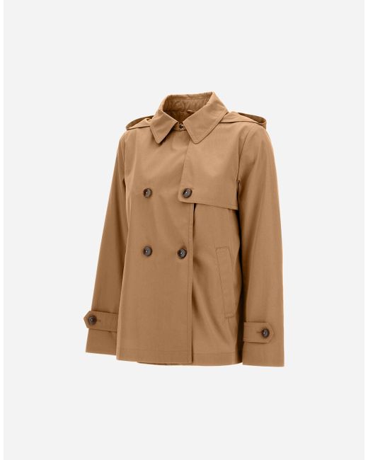 PEACOAT IN DEAN di Herno in Natural