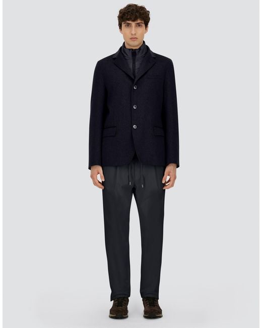 Herno Blue Blazer for men