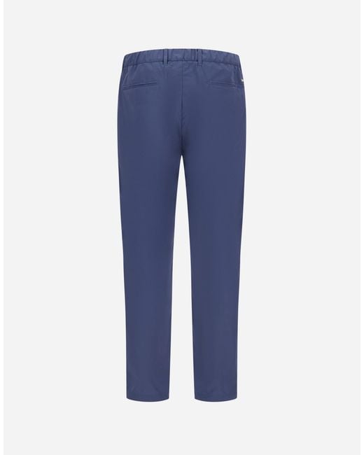 Herno Blue Trousers for men