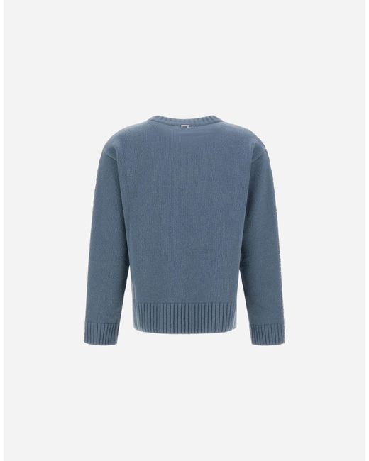 Herno Blue Resort 100% Wool Jumper