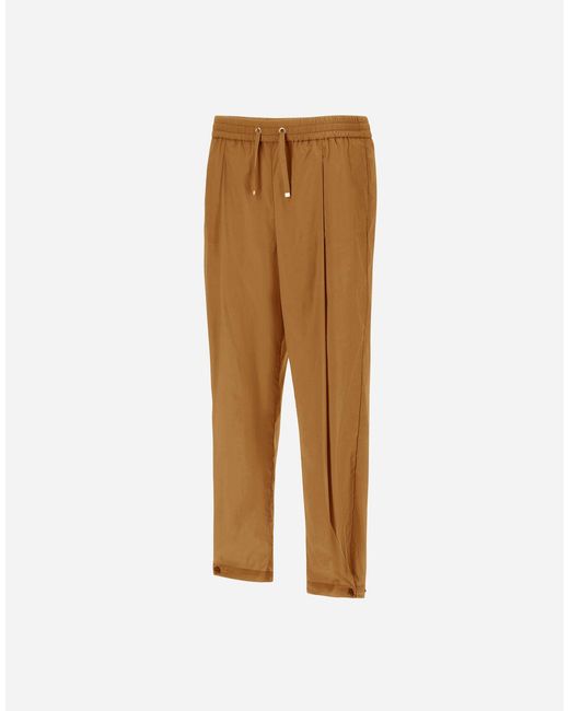 Herno Natural Light Nylon Stretch Trousers