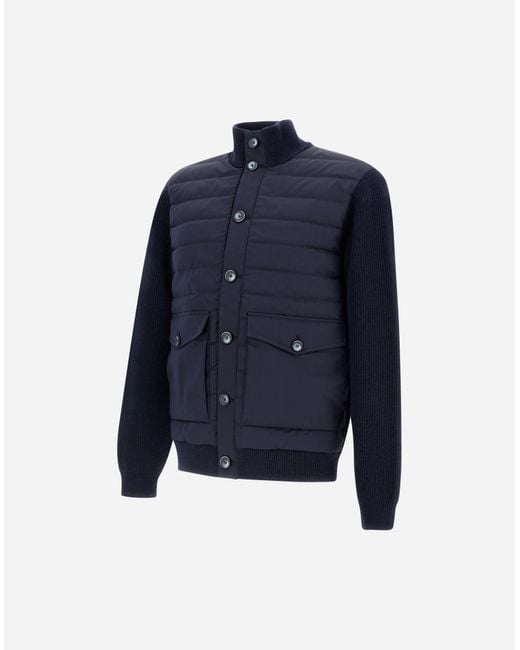 Herno Blue Jacket for men