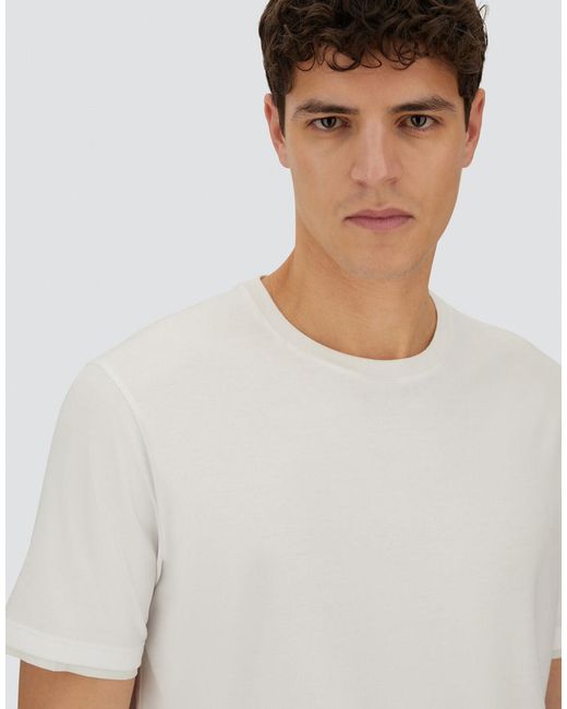 Herno White Resort T-Shirt for men