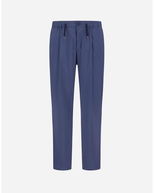 Herno Blue Trousers for men