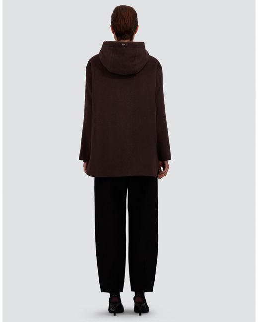 Herno Brown Sable-Effect Wool Jacket