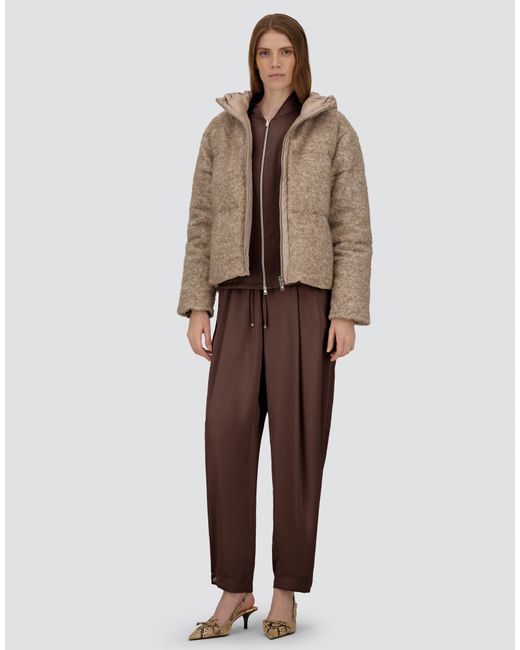 Herno Brown Resort Bomber Jacket