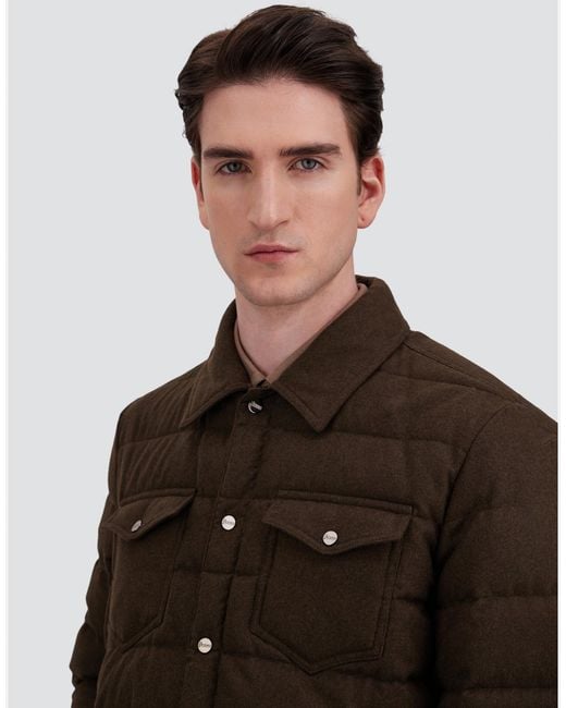 Herno La Camicia in Brown für Herren