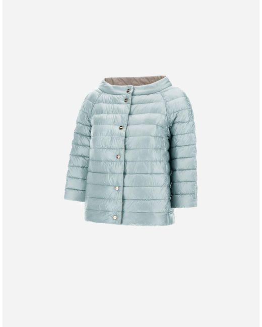 CAPPA REVERSIBILE NYLON ULTRALIGHT di Herno in Blue