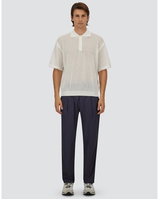Herno Blue Trousers for men