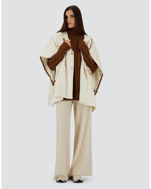 Herno White Poncho