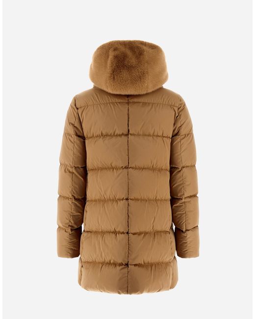 Herno Brown Winter Jackets