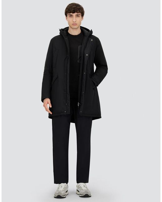 Herno Blue Long Parka for men