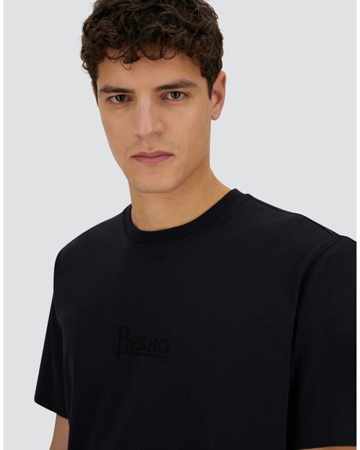 Herno Blue Resort T-Shirt for men