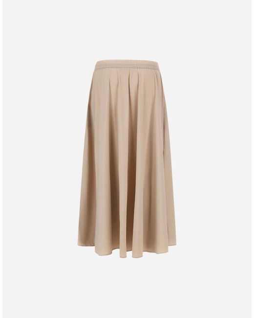 GONNA IN LIGHT NYLON STRETCH di Herno in Blue