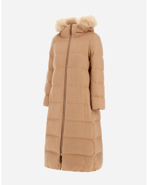 Herno Natural Long Jacket