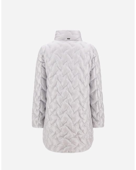 Herno White Resort A-Shape Jacket