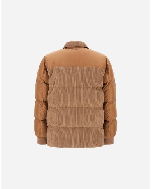 Herno Brown Jacket for men