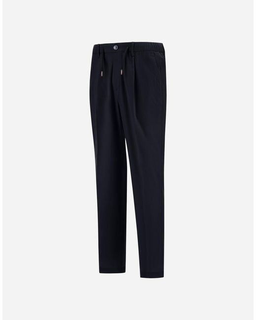 Herno Blue Resort Trousers for men