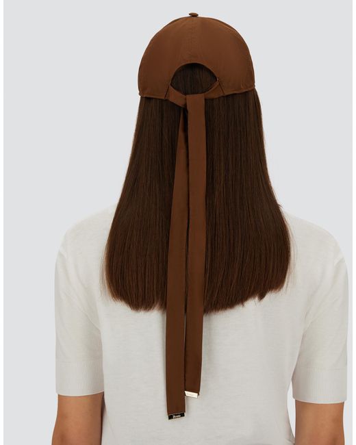 Herno Brown Baseball Cap