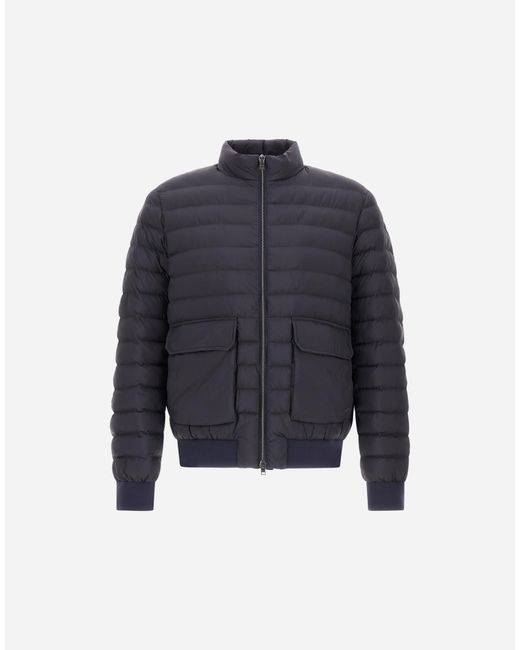 Herno Blue Il Bomber for men