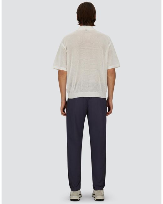 Herno Blue Trousers for men