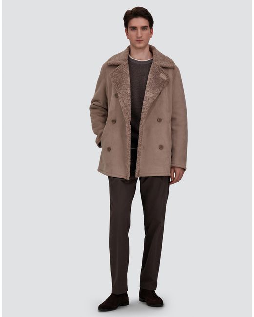 Herno Gray Cashmere And Wool Bouclé Jumper for men