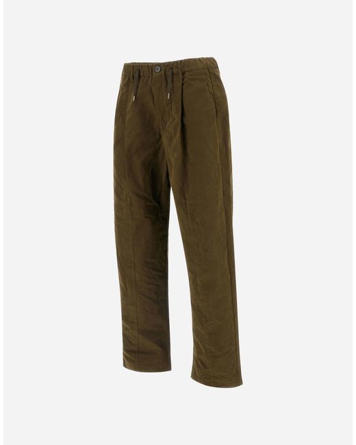 Herno Green Trousers for men