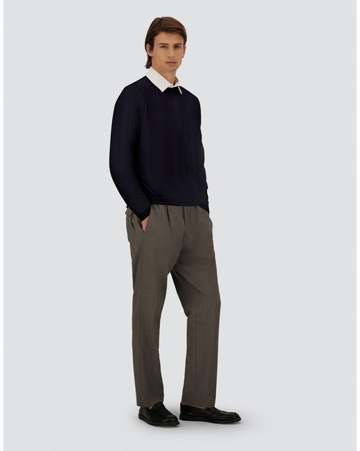 Herno Blue Sweater for men