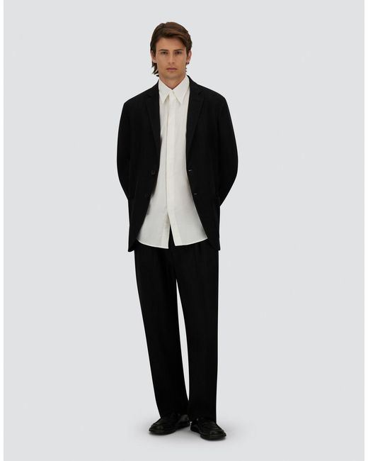 Herno Blue Trousers for men
