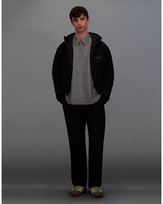 Herno Gray Laminar Shirt