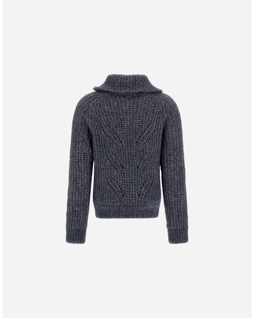 Herno Blue Cardigan