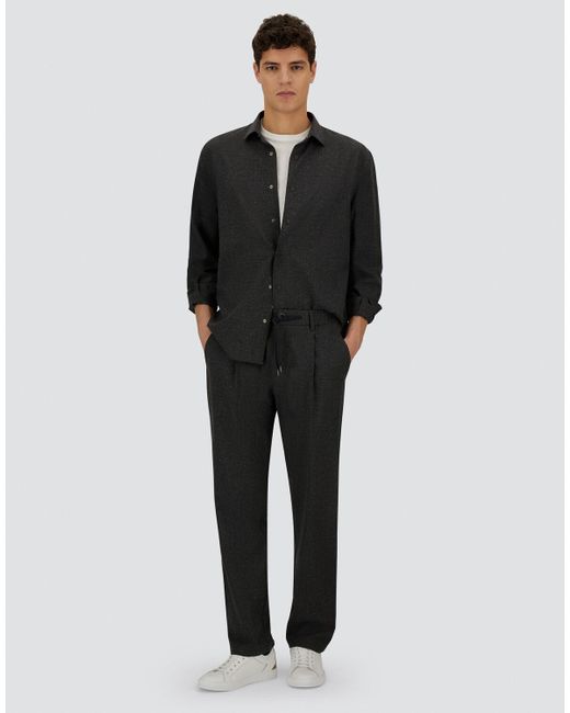 Herno Gray Resort Wool Knickerbocker Trousers for men