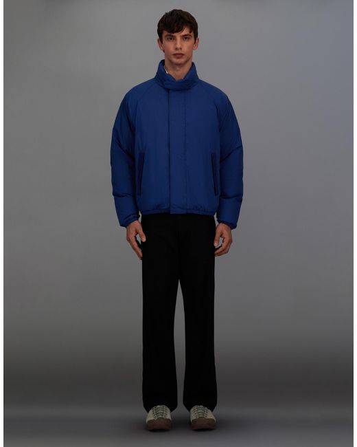 Herno Blue Laminar Bomber Jacket