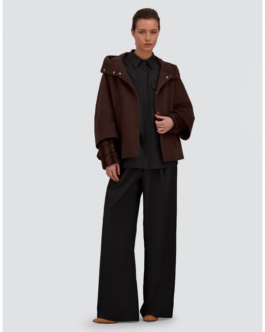 Herno Black Flannel Touch Shirt