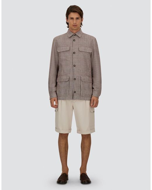 Field Jacket di Herno in Pink da Uomo