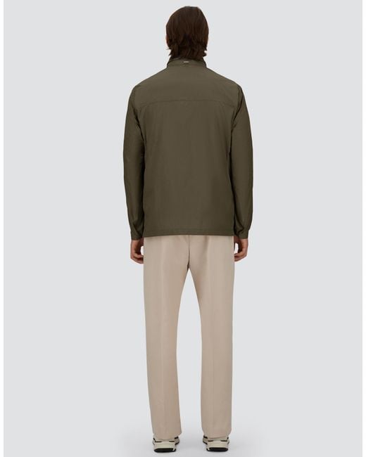 Herno Green Ultralight Crease Field Jacket for men